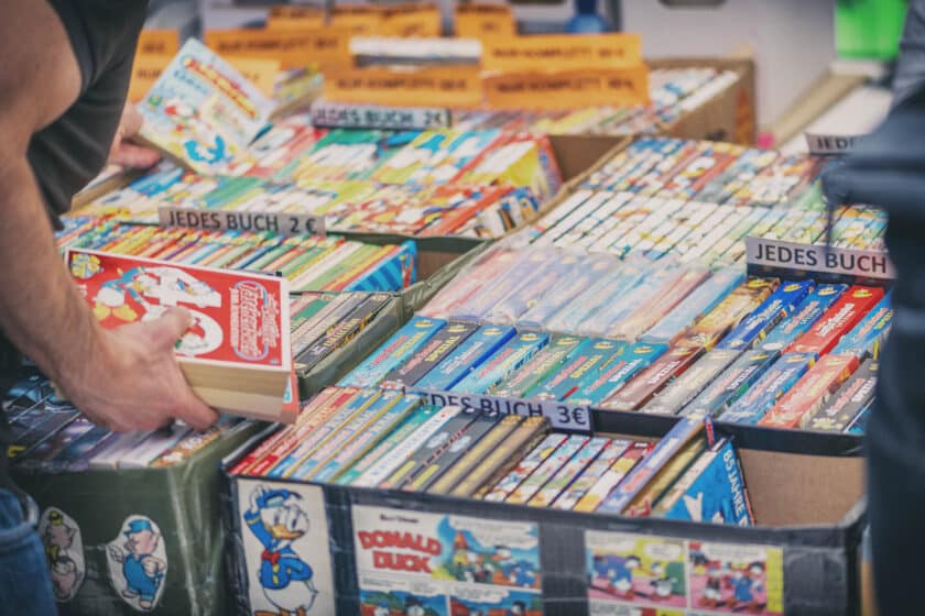 Bücherflohmarkt der Bücherhallen Hamburg