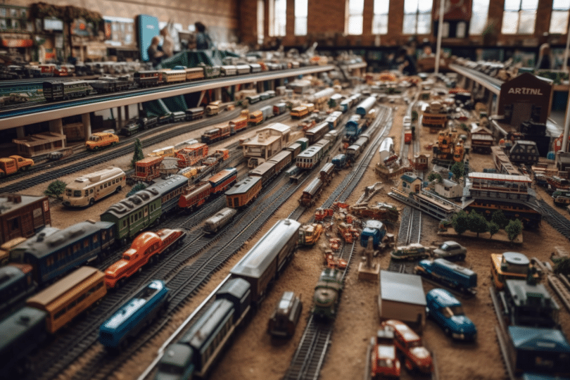 Eisenbahn- und Modellauto Markt im Vogel Convention Center in Würzburg