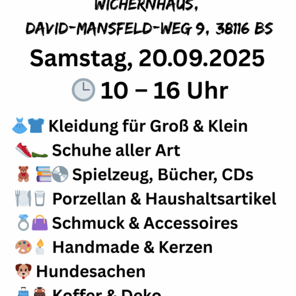 ✨🛍️ Traditioneller Herbst-/Winter-Basar 🛍️✨