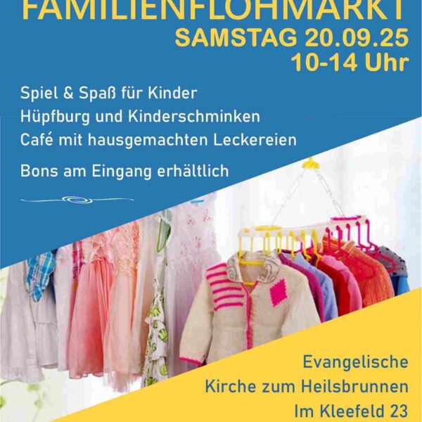 Familien- und Kinderflohmarkt Kirche zum Heilsbrunnen