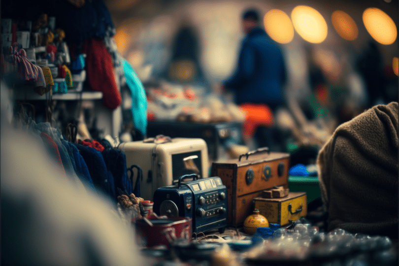 Flohmarkt auf dem Zurbrüggen-Gelände in Delmenhorst