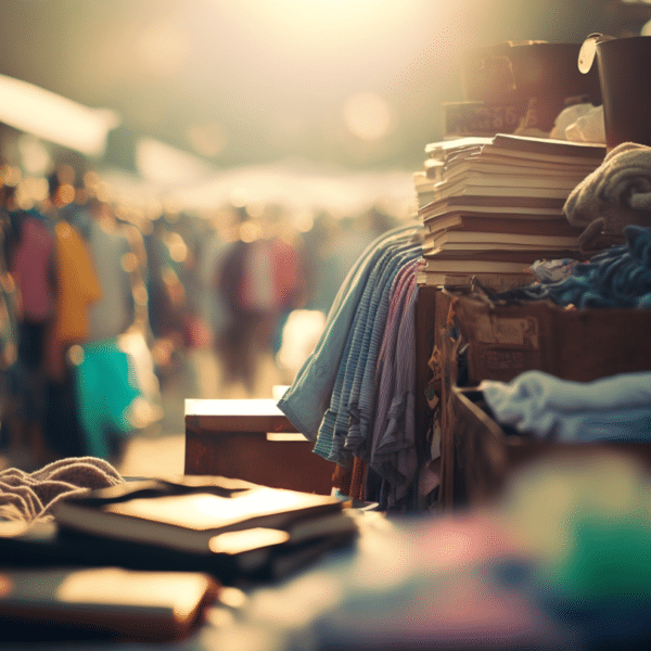 Trödelmarkt in Bonn an der ehemaligen Biskuithalle