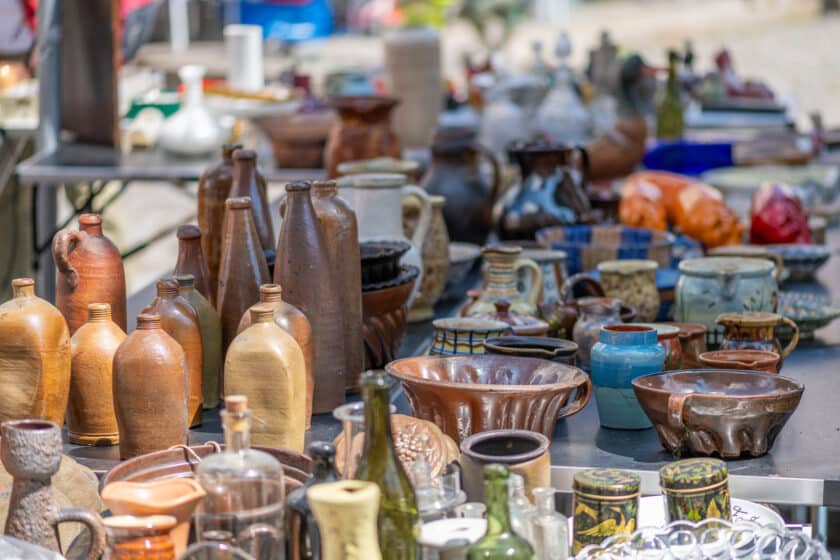 Flohmarkt am OBI in Düsseldorf