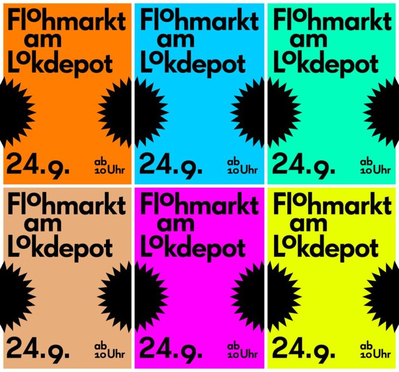 Flohmarkt am Lokdepot in Berlin