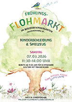 Frühlingsflohmarkt im Waldorfkindergarten