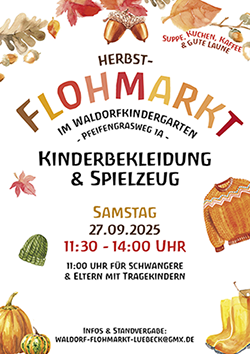 Herbstflohmarkt im Waldorfkindergarten