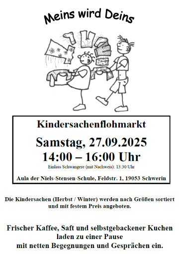 Flohmarkt \\\"Meins wird deins\\\"