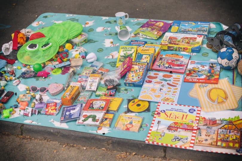Kinderbazar in der Tobeltalhalle Mähringen in Ulm