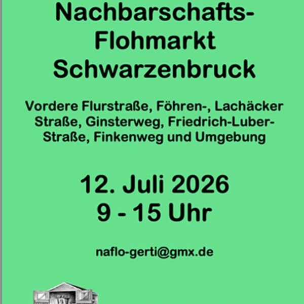 Nachbarschaftsflohmarkt Schwarzenbruck vordere Flurstraße