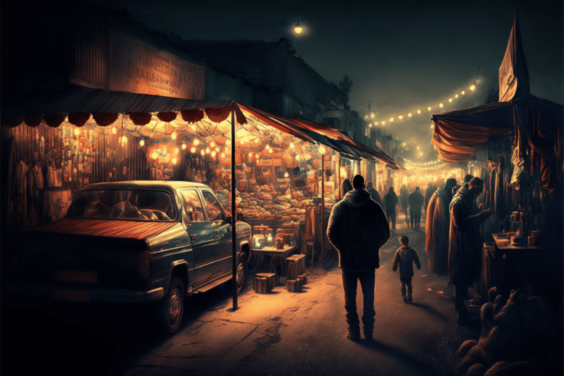 Nachtflohmärkte