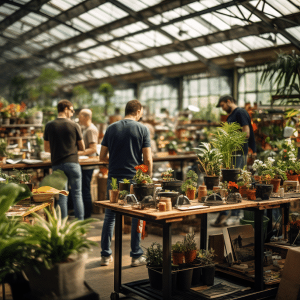 Pflanzenbörse und Pflanzenmarkt am Botanischen Garten Erlangen