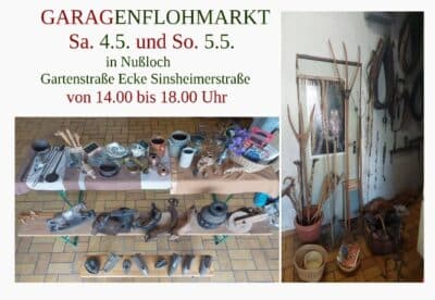 Garagen-/ Antiquitäten- Flohmarkt