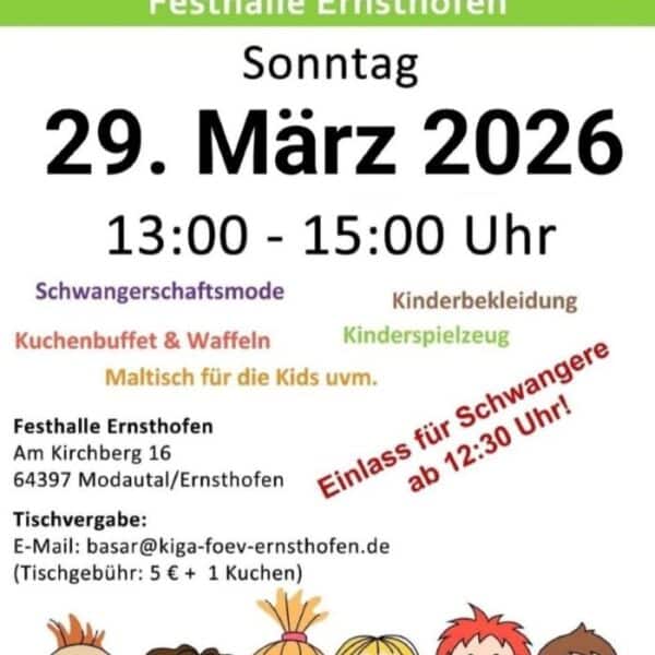 Mutter -Kind- Basar Festhalle Ernsthofen